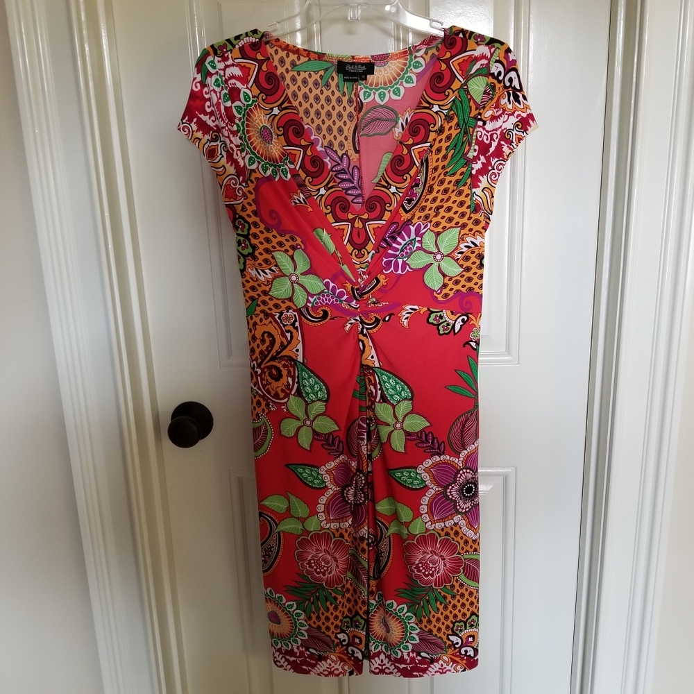 Peck&Peck colorful dress. Size 12